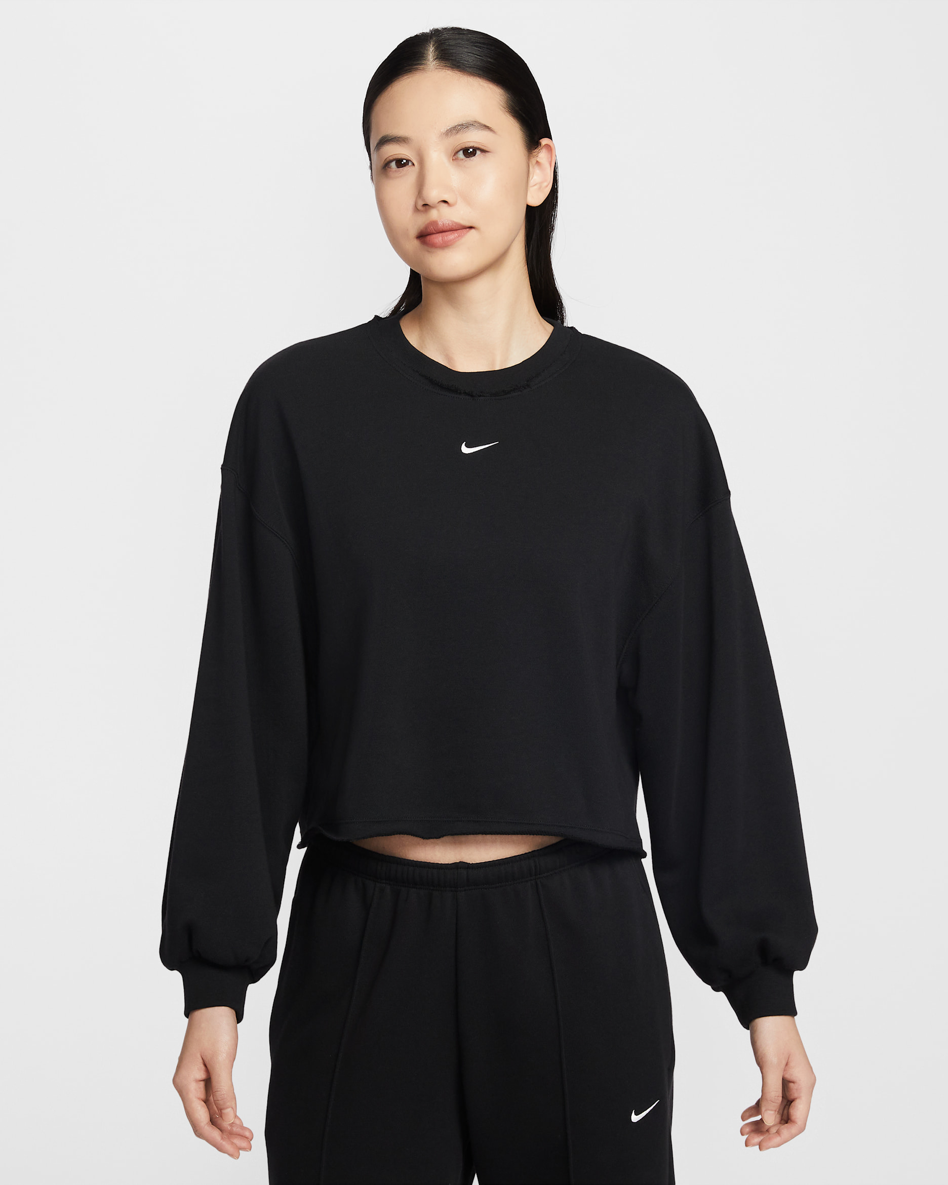 Chill Nike Sportswear Chill Terry Women's Oversized French Terry Crew